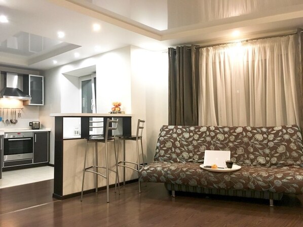 1 bedroom, blackout curtains, iron/ironing board, rollaway beds