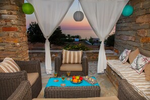 Terrace/patio - Mare Blu Koundouros (Kea)