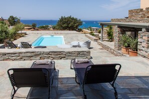 Terrace/patio - Mare Blu Koundouros (Kea)