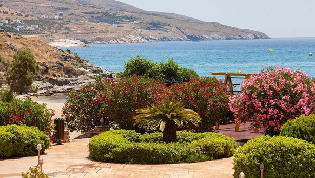 House, 3 Bedrooms, Private Pool | Beach/ocean view - Mare Blu Koundouros (Kea)