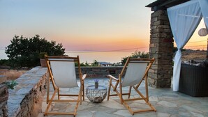 View from property - Mare Blu Koundouros (Kea)