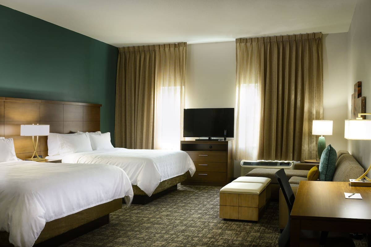 1 bedroom, individually furnished, desk, laptop workspace