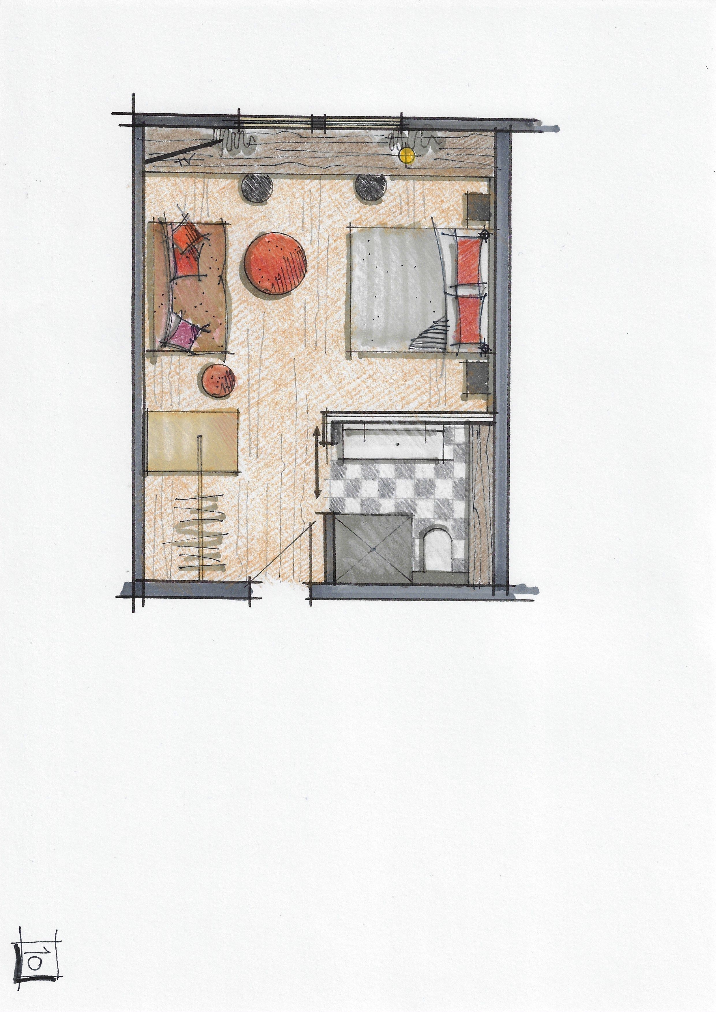 family room | floor plan