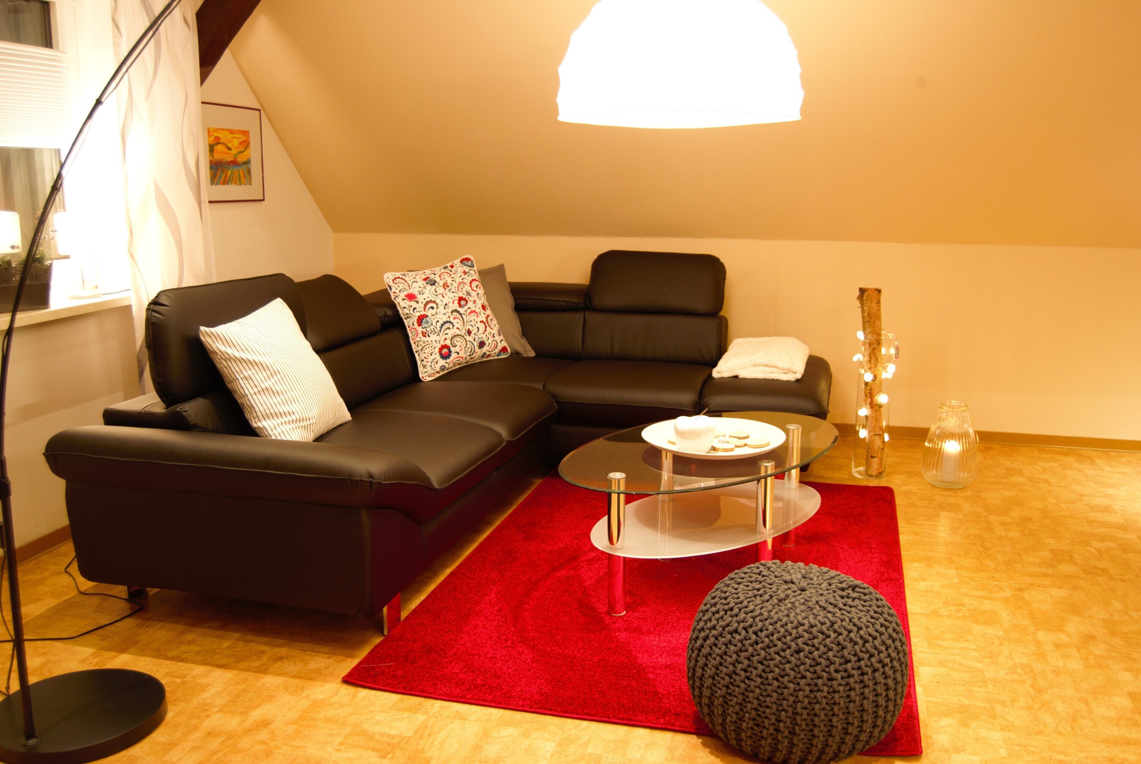 Căn hộ dành cho gia đình | Phòng khách | TV màn hình phẳng 