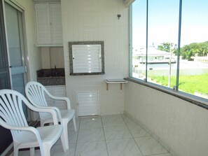 Apartment, 2 Bedrooms | Balcony - Cod 416 Apart Resid Atenas 6 Pessoas (Bombinhas)