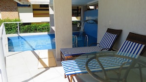 Outdoor pool - Cod 461A Apart Vista Mar (Bombinhas)