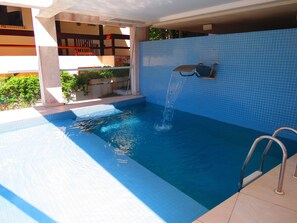 Outdoor pool - Cod 461A Apart Vista Mar (Bombinhas)