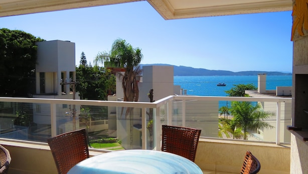 Apartment, 3 Bedrooms | Balcony - Cod 461A Apart Vista Mar (Bombinhas)