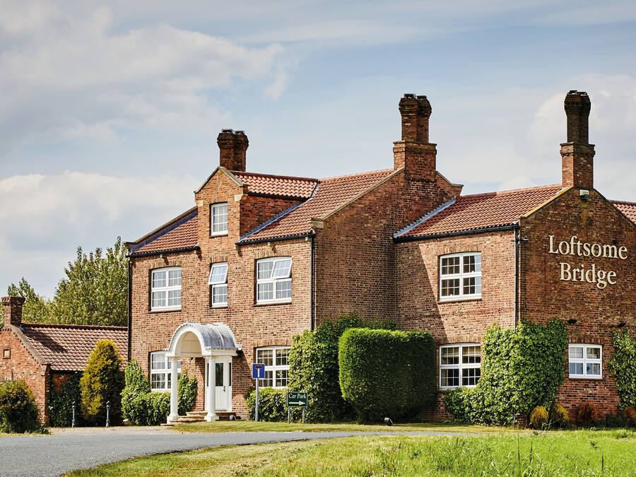 Overnatningsstedets facade