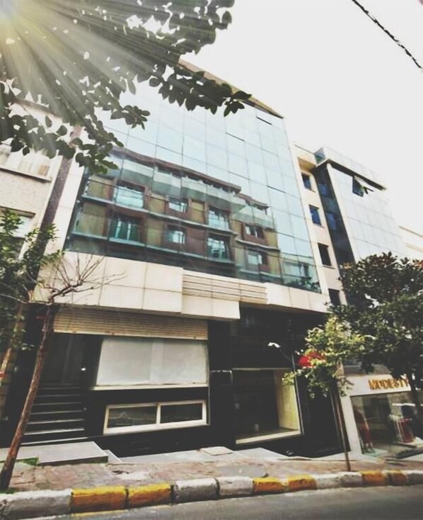 Façade de l’hébergement