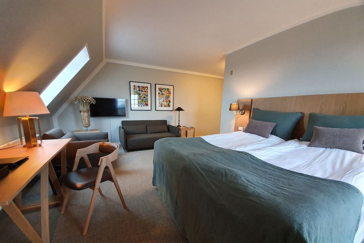 Junior Double Room | Desk, soundproofing, rollaway beds (surcharge), WiFi (free)