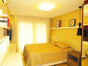 Apartment, 3 Bedrooms (Cod 510) | 3 bedrooms, free WiFi - Apartamentos Cond Boulevard Bombinhas (Bombinhas)