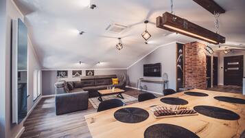 Apartment, 2 Bedrooms, Non Smoking (Intimacy) | Living area | Smart TV