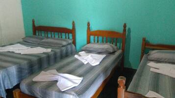 Free WiFi, bed sheets