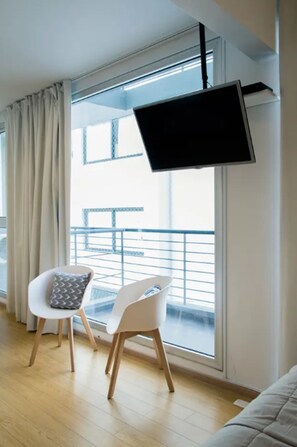 Basic Apartment, 1 Bedroom | Living area