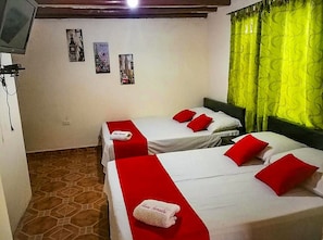 Iron/ironing board, free WiFi, bed sheets