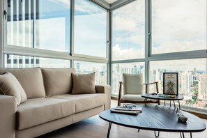 Appartement Deluxe | Vue sur la ville