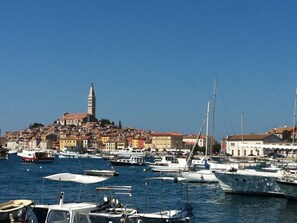 Enjoy water activities and explore the historic town with its iconic tower.