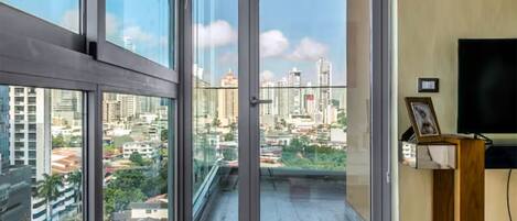 City view from property