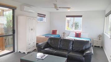 Studio with Mineral Hot Pool Unit 5 | Individually furnished, free WiFi, bed sheets