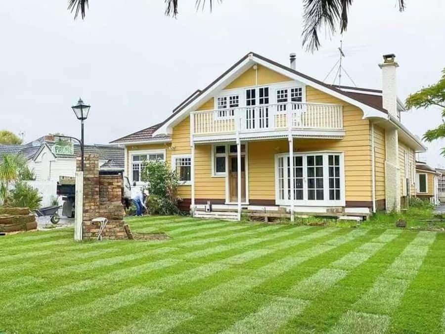 Fassade der Unterkunft