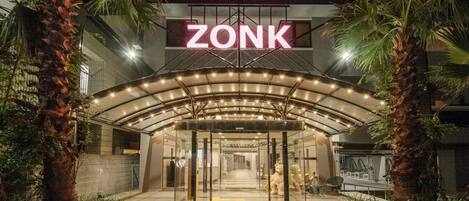 Entrée de l’hébergement