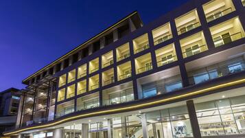 Front of property - evening/night