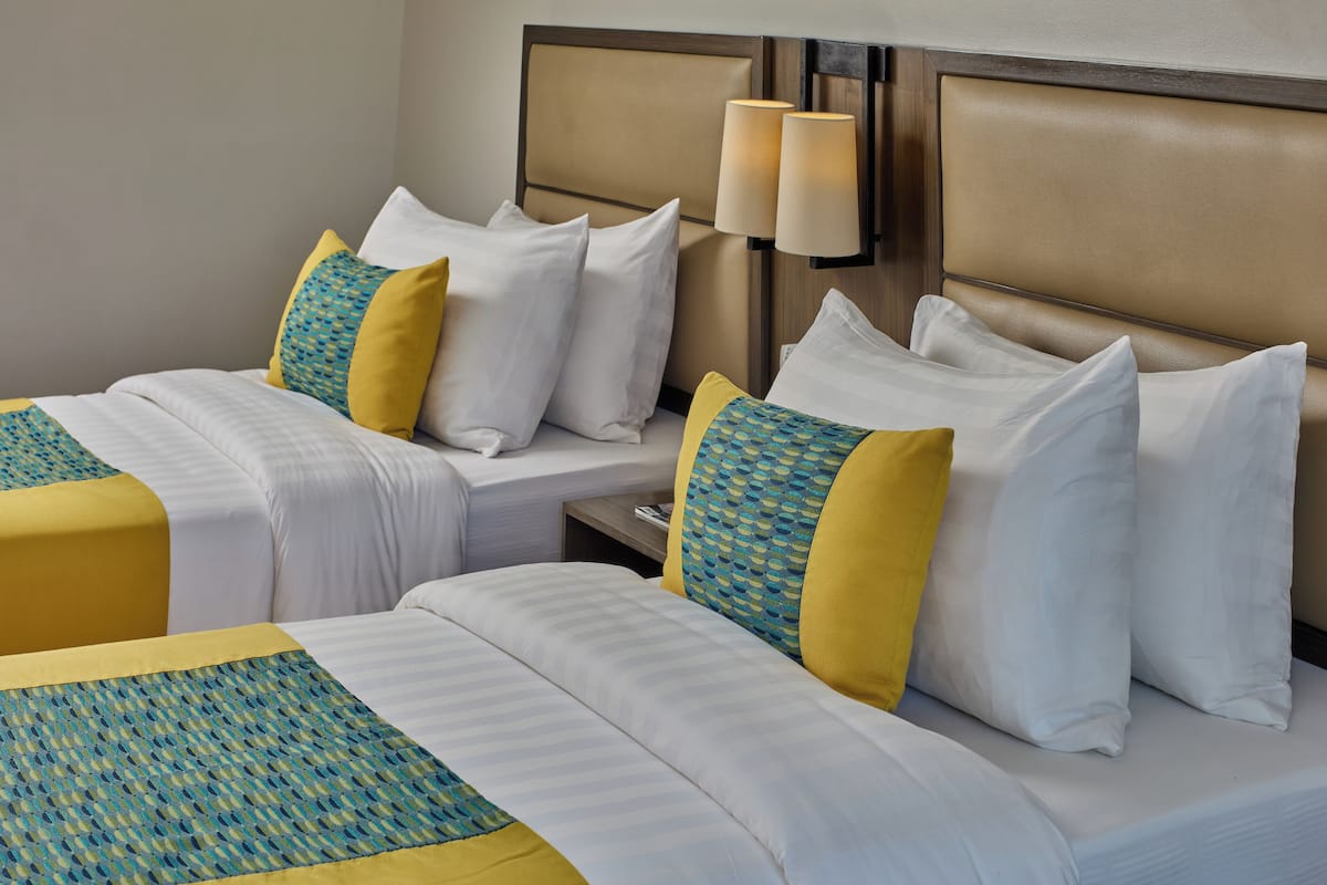 terrace twin hill view | 1 bedroom, minibar, in-room safe, desk