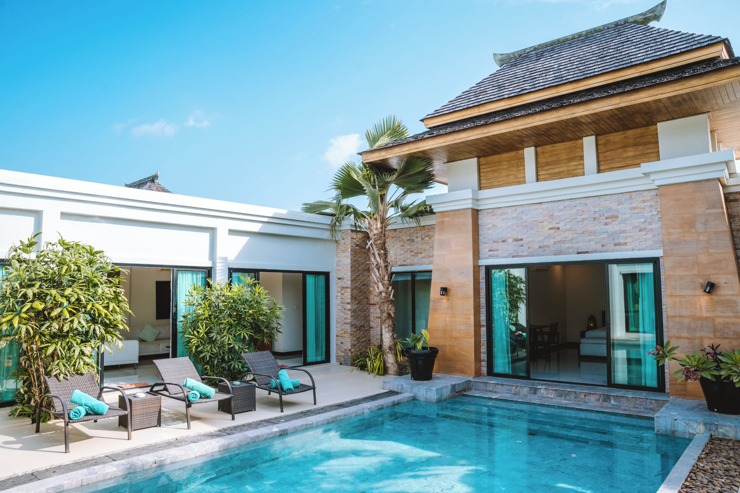 Grand Deluxe 3 Bedroom Pool Villa | Terrace/patio