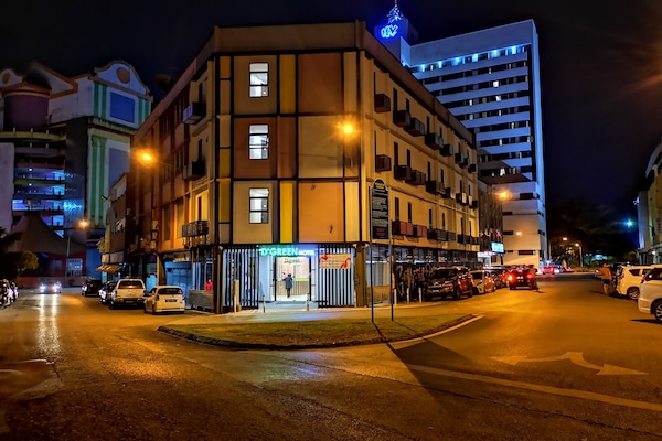 Façade de l’hébergement
