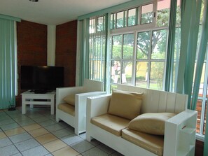 TV, foosball, table tennis