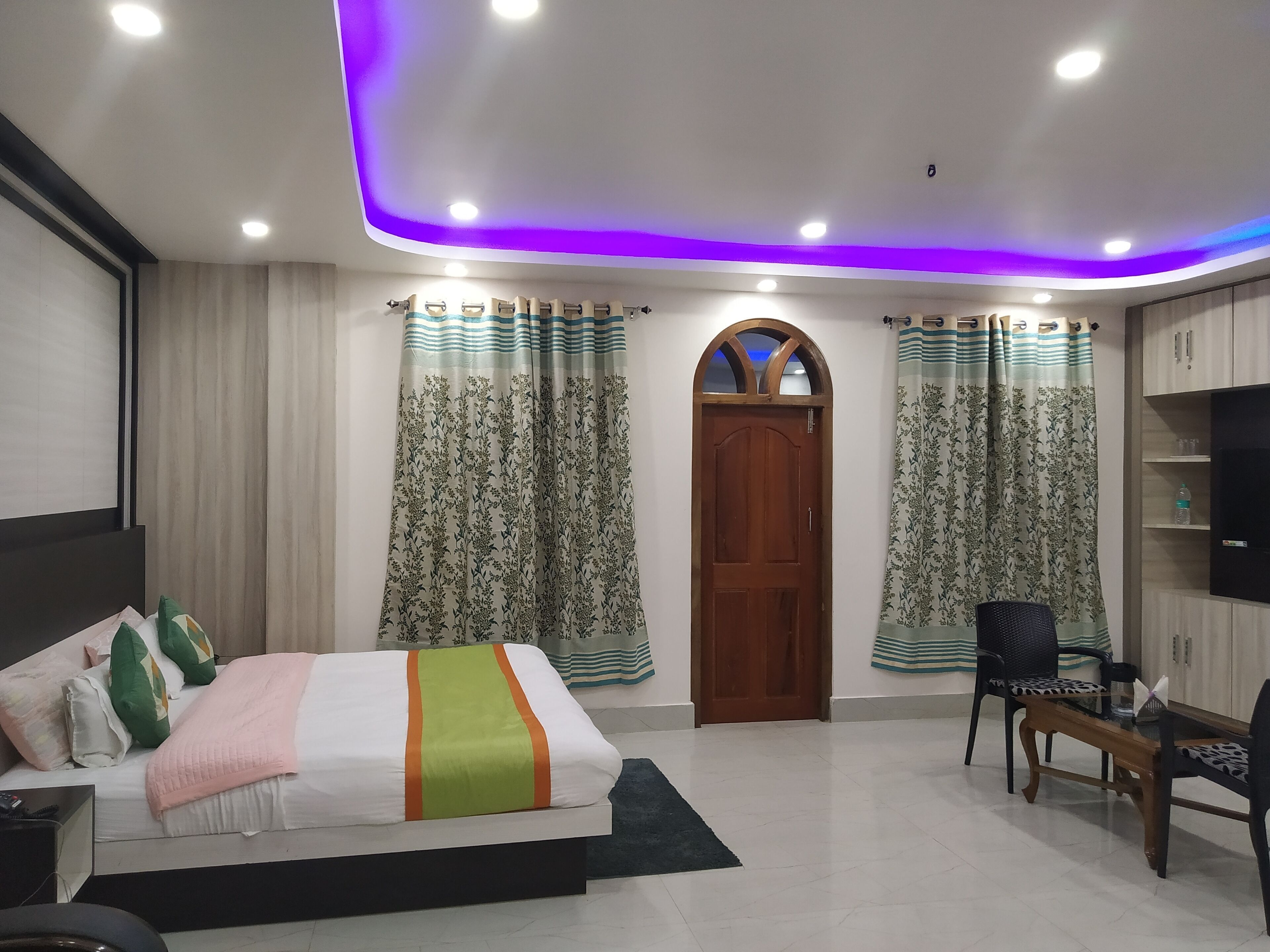 Egyptian cotton sheets, premium bedding, blackout drapes, soundproofing