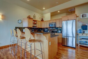 Ferienhaus, 3 Schlafzimmer | Eigene Küche | Kühlschrank, Mikrowelle, Ofen, Herdplatte