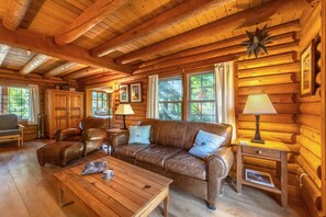 Ferienhütte, 3 Schlafzimmer | Wohnbereich