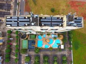 Exterior - Suite in an apartment building with swimming pools and 24-hour reception in Caldas Novas. (Caldas Novas)