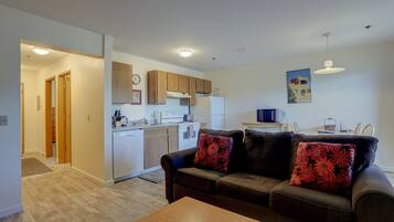 Kondominium, 1 kamar tidur | Area keluarga | Perapian