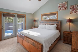 House, 4 Bedrooms | 4 bedrooms, travel crib, free WiFi, bed sheets - 2 Sarazen Home with Hot Tub and BBQ on the Deck, Close to Woodlands Golf Course by RedAwning (Bend)