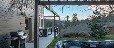 Rumah, 4 kamar tidur | Bathtub spa outdoor