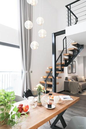 Living area - Gardenia Bich Cau Serviced Apartment (Hanoi)