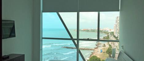 2 bedrooms, in-room safe, iron/ironing board, WiFi