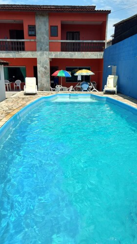 loco house with pool lit. North