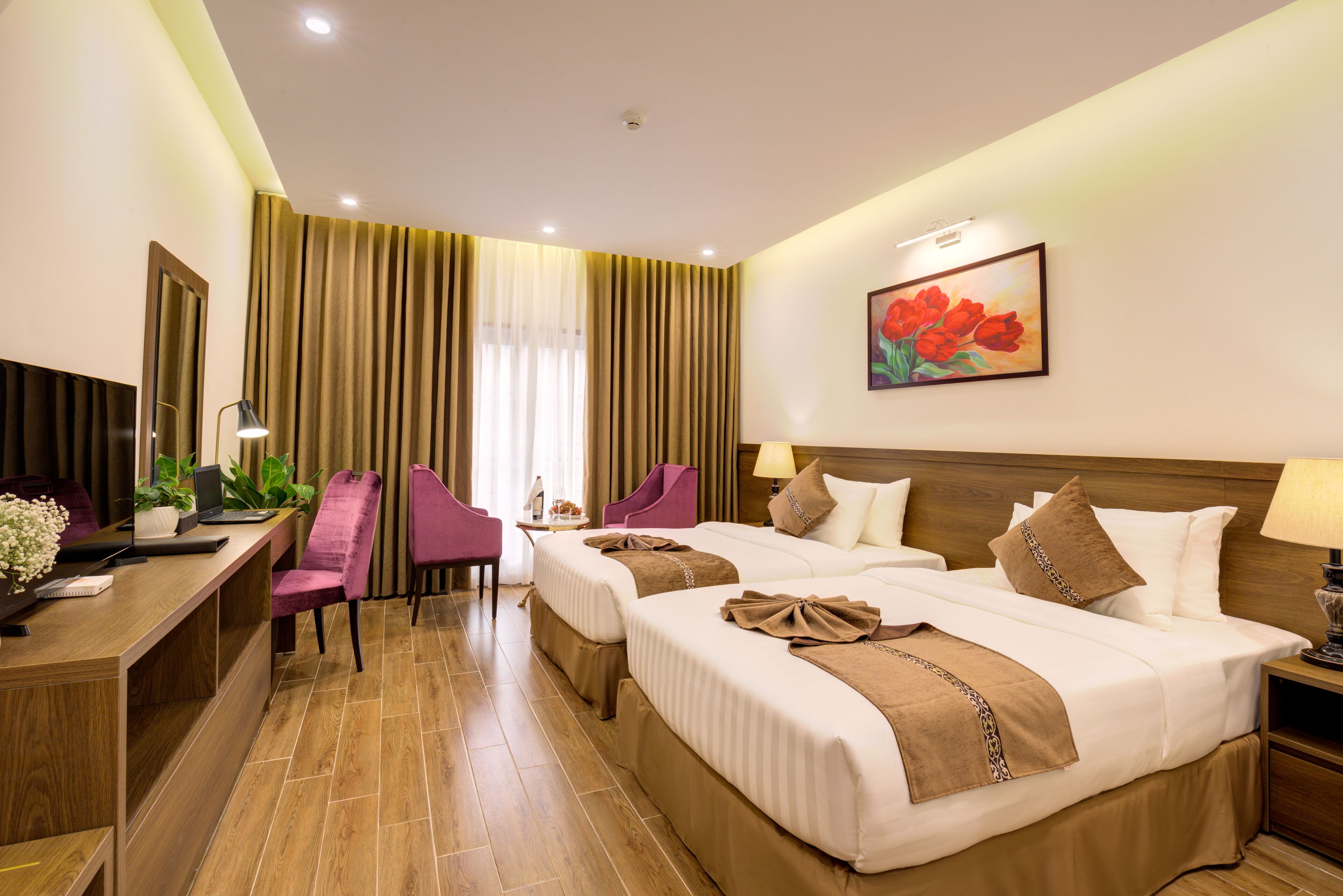 Habitación Deluxe con 1 cama doble o 2 individuales, vistas a la montaña | Vistas desde la habitación