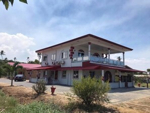 Façade de l’hébergement