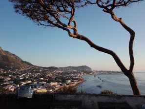 Blick von der Unterkunft