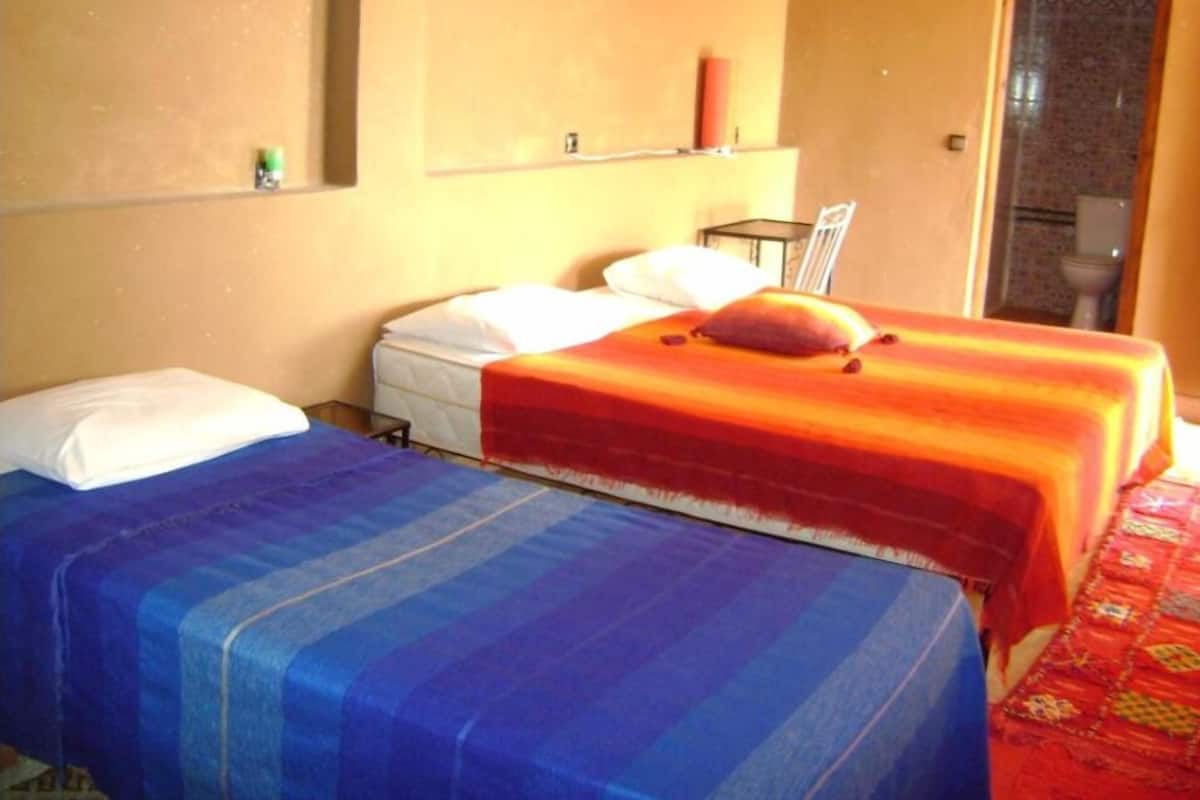 Triple Room | Blackout curtains, soundproofing, iron/ironing board