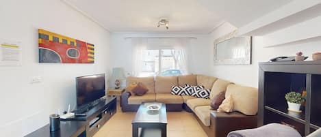 TV, DVD player