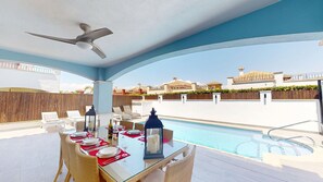 Outdoor dining - Francisco 293721-A Murcia Holiday Rentals Property (Torre Pacheco)