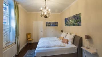 Suite | 2 Schlafzimmer, schallisolierte Zimmer, Bügeleisen/Bügelbrett