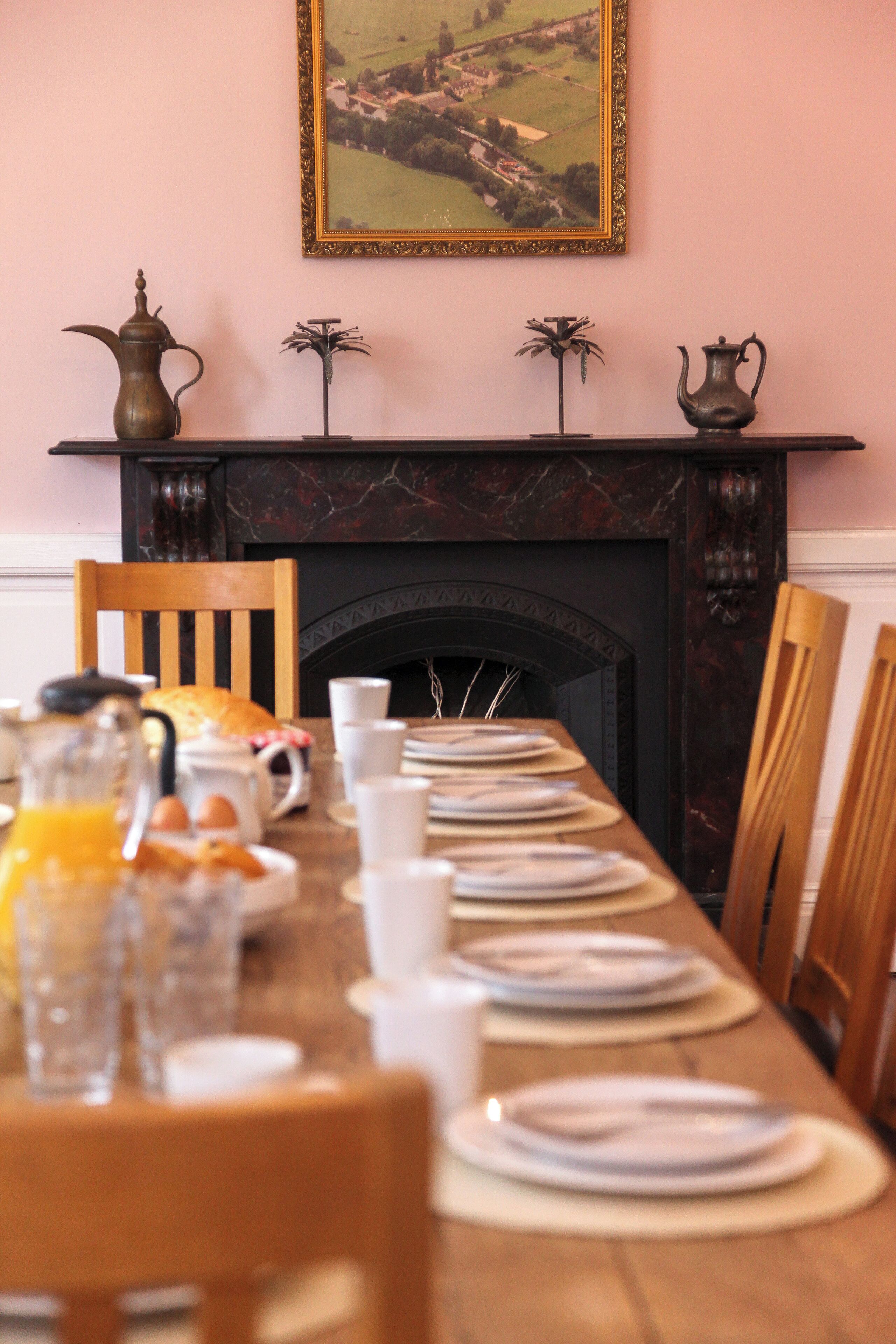 Dining Room which can seat the maximum occupancy of the property (18).