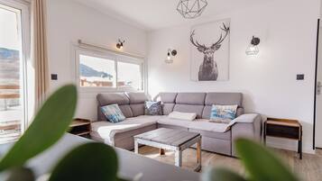 TV, DVD player, foosball